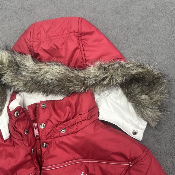 Columbia women's cougars Washington jacket full zip size large hooded (read) - Picture 4 of 16